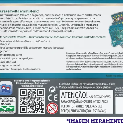 Pokémon - Escarlate e Violeta 06 - Máscaras do Crepúsculo - Coleção Treinador Avançado