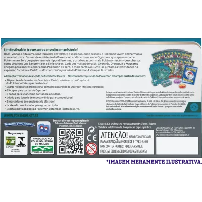 Pokémon - Escarlate e Violeta 06 - Máscaras do Crepúsculo - Coleção Treinador Avançado