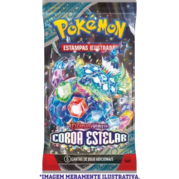 Pokémon - Escarlate e Violeta 07 - Coroa Estelar - Booster