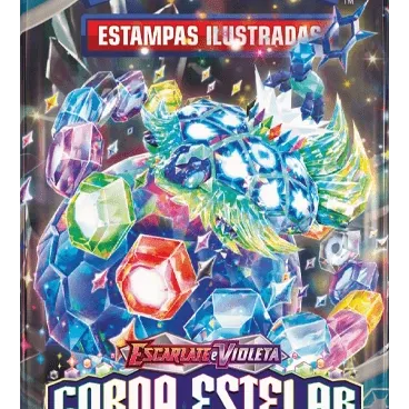Pokémon - Escarlate e Violeta 07 - Coroa Estelar - Booster Pokémon - Escarlate e Violeta 07 - Coroa Estelar - Booster