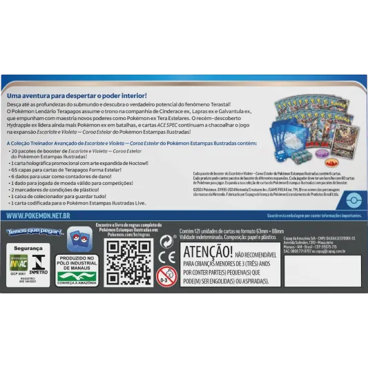 Pokémon - Escarlate e Violeta 07 - Coroa Estelar - Coleção Treinador Avançado
