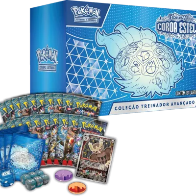 Pokémon - Escarlate e Violeta 07 - Coroa Estelar - Coleção Treinador Avançado Pokémon - Escarlate e Violeta 07 - Coroa Estelar - Coleção Treinador Avançado