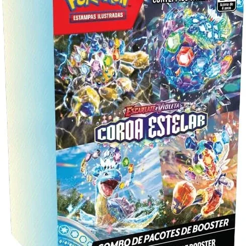 Pokémon - Escarlate e Violeta 07 - Coroa Estelar - Combo de Booster