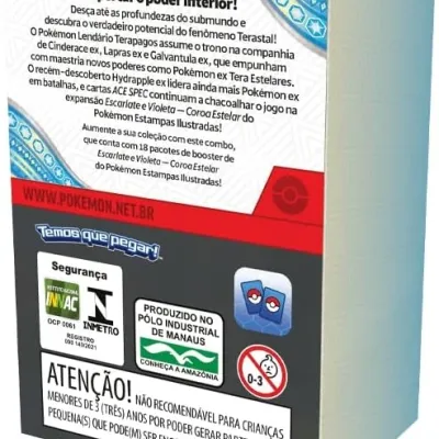 Pokémon - Escarlate e Violeta 07 - Coroa Estelar - Combo de Booster