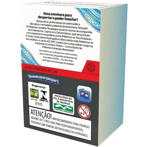 Pokémon - Escarlate e Violeta 07 - Coroa Estelar - Combo de Booster
