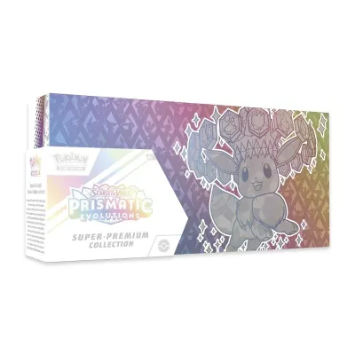 Pokémon - Escarlate e Violeta 08.5 - Evoluções Prismáticas - Super Premium Collection (em Inglês) Pokémon - Escarlate e Violeta 08.5 - Evoluções Prismáticas - Super Premium Collection (em Inglês)
