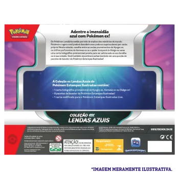 Pokémon - Box Coleção EX Lendas Azuis: Dialga
