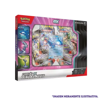 Pokémon - Box Coleção EX Lendas Azuis: Kyogre
