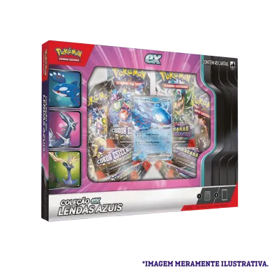 Pokémon - Box Coleção EX Lendas Azuis: Kyogre