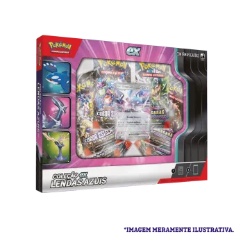 Pokémon - Box Coleção EX Lendas Azuis: Dialga