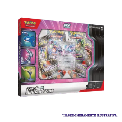 Pokémon - Box Coleção EX Lendas Azuis: Dialga
