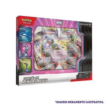 Pokémon - Box Coleção EX Lendas Azuis: Xerneas