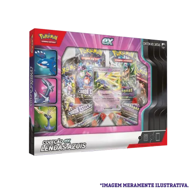 Pokémon - Box Coleção EX Lendas Azuis: Xerneas