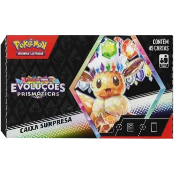 Pokémon - Escarlate e Violeta 08.5 - Evoluções Prismáticas - Caixa Surpresa