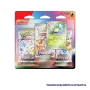 Pokémon - Escarlate e Violeta 08.5 - Evoluções Prismáticas - Blister com 3 booster + Leafeon