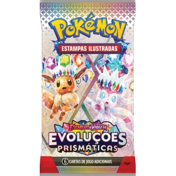 Pokémon - Escarlate e Violeta 08.5 - Evoluções Prismáticas - Booster