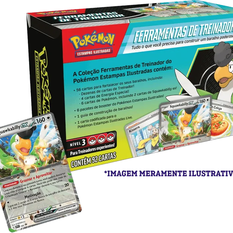 Pokemon - Ferramentas de Treinador Squawkabilly EX