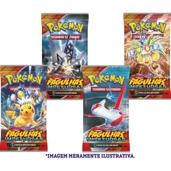 Pokémon - Escarlate e Violeta 08 - Fagulhas Impetuosas - Booster