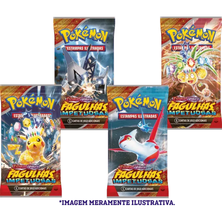 Pokémon - Escarlate e Violeta 08 - Fagulhas Impetuosas - Booster