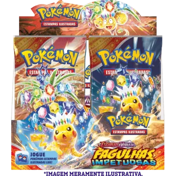 Pokémon - Escarlate e Violeta 08 - Fagulhas Impetuosas - Booster Box