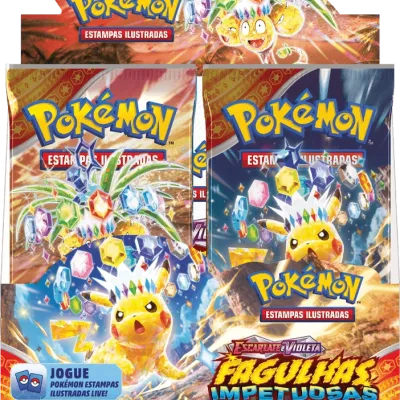 Pokémon - Escarlate e Violeta 08 - Fagulhas Impetuosas - Booster Box