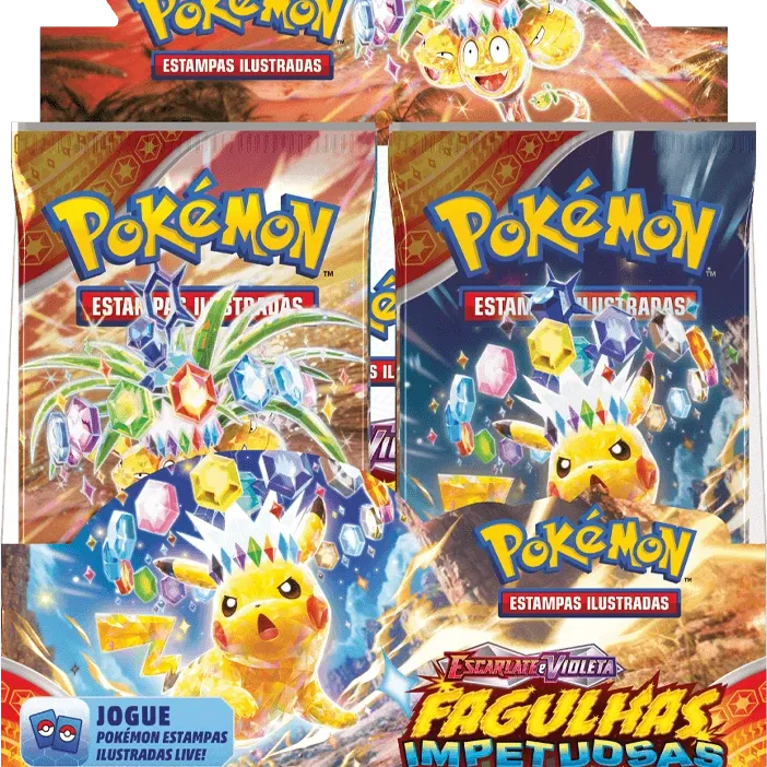 Pokémon - Escarlate e Violeta 08 - Fagulhas Impetuosas - Booster Box