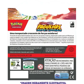 Pokémon - Escarlate e Violeta 08 - Fagulhas Impetuosas - Booster Box