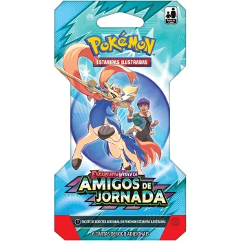 Pokémon - Escarlate e Violeta 09 - Amigos de Jornada - Booster