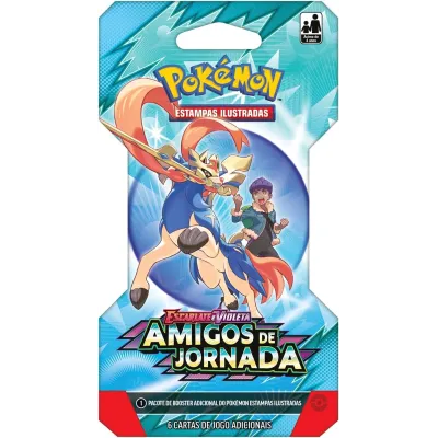 Pokémon - Escarlate e Violeta 09 - Amigos de Jornada - Booster