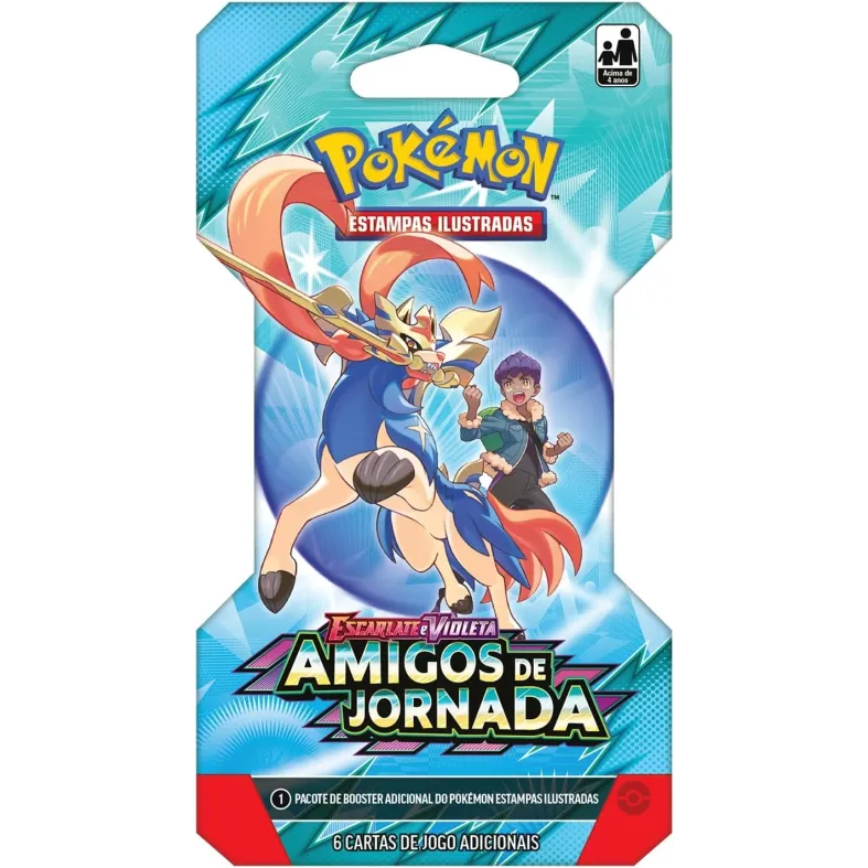 Pokémon - Escarlate e Violeta 09 - Amigos de Jornada - Booster