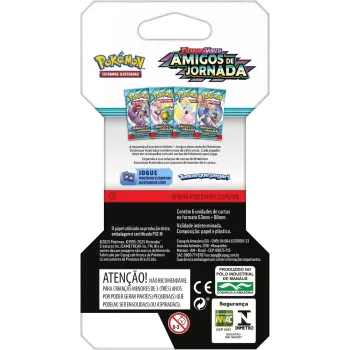 Pokémon - Escarlate e Violeta 09 - Amigos de Jornada - Booster