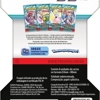 Pokémon - Escarlate e Violeta 09 - Amigos de Jornada - Booster