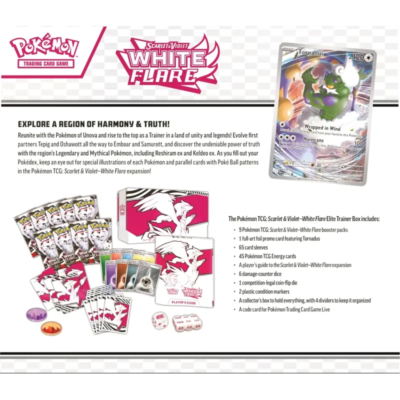 Pokémon - Escarlate e Violeta 10.5 - Fogo Branco e Raio Preto - Coleção Treinador Avançado - Fogo Branco(Inglês) (Previsão de Envio 18/07/25) Pokémon - Escarlate e Violeta 10.5 - Fogo Branco e Raio Preto - Coleção Treinador Avançado - Fogo Branco(Inglês) (Previsão de Envio 18/07/25)