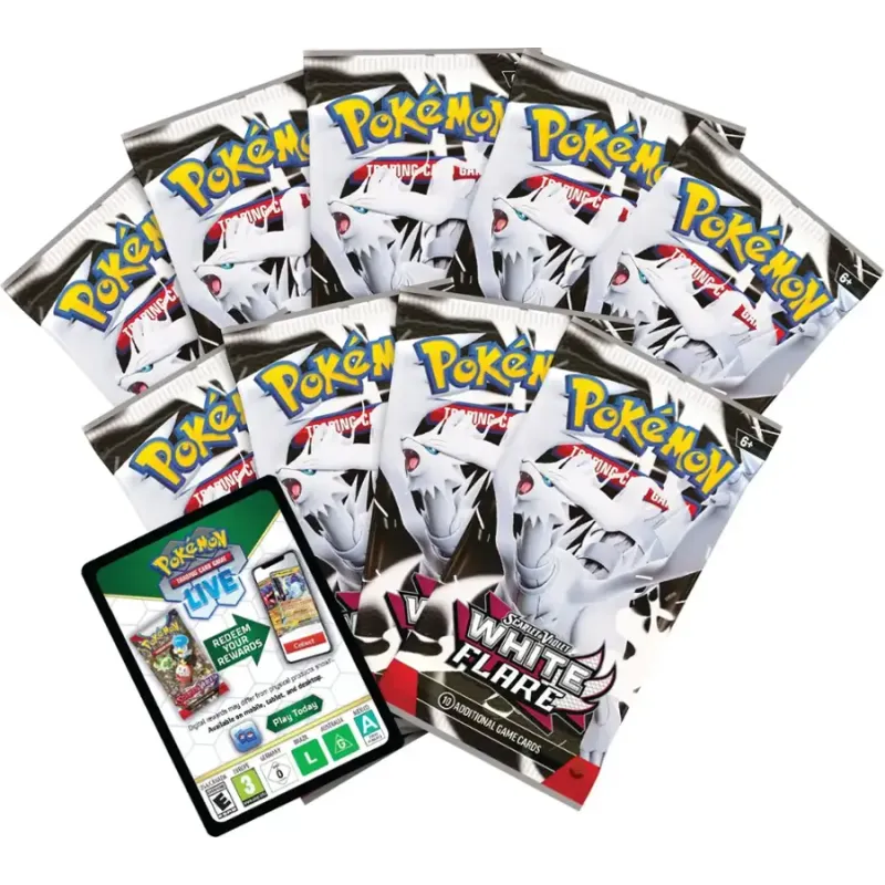 Pokémon - Escarlate e Violeta 10.5 - Fogo Branco e Raio Preto - Coleção Treinador Avançado - Fogo Branco(Inglês) (Previsão de Envio 18/07/25) Pokémon - Escarlate e Violeta 10.5 - Fogo Branco e Raio Preto - Coleção Treinador Avançado - Fogo Branco(Inglês) (Previsão de Envio 18/07/25)