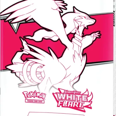 Pokémon - Escarlate e Violeta 10.5 - Fogo Branco e Raio Preto - Coleção Treinador Avançado - Fogo Branco(Inglês)