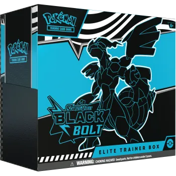 Pokémon - Escarlate e Violeta 10.5 - Fogo Branco e Raio Preto - Coleção Treinador Avançado - Raio Preto(Inglês)