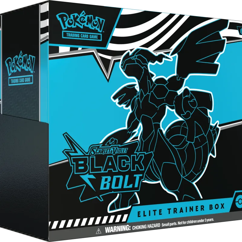 Pokémon - Escarlate e Violeta 10.5 - Fogo Branco e Raio Preto - Coleção Treinador Avançado - Raio Preto(Inglês)