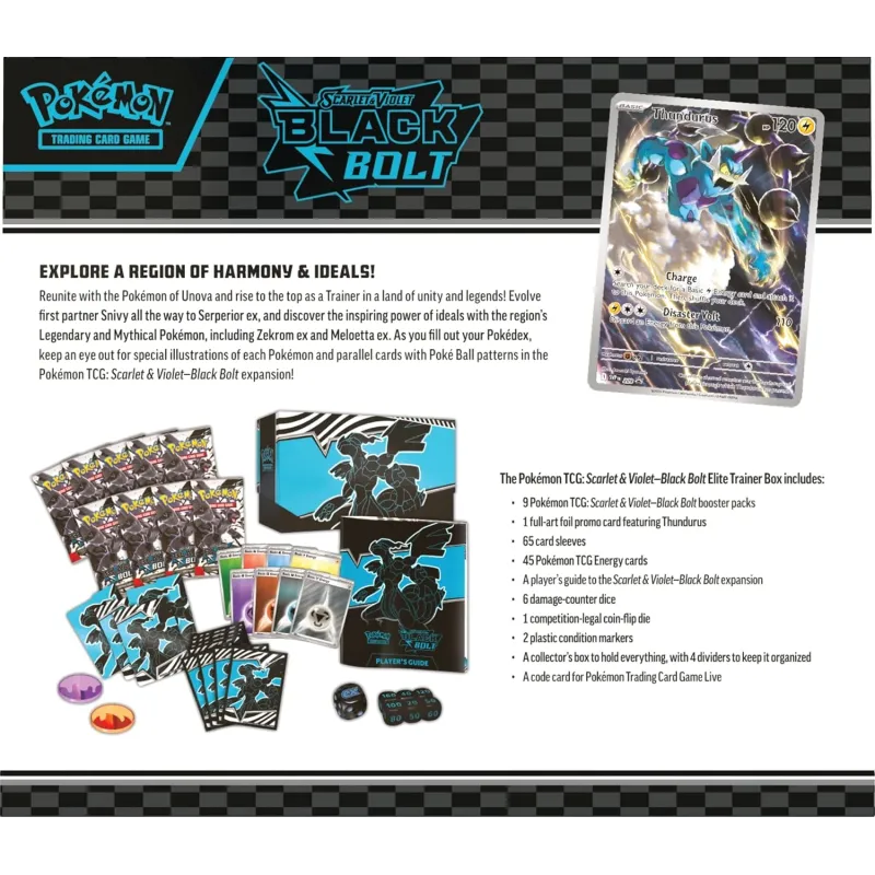 Pokémon - Escarlate e Violeta 10.5 - Fogo Branco e Raio Preto - Coleção Treinador Avançado - Raio Preto(Inglês) (Previsão de Envio 18/07/25) Pokémon - Escarlate e Violeta 10.5 - Fogo Branco e Raio Preto - Coleção Treinador Avançado - Raio Preto(Inglês) (Previsão de Envio 18/07/25)