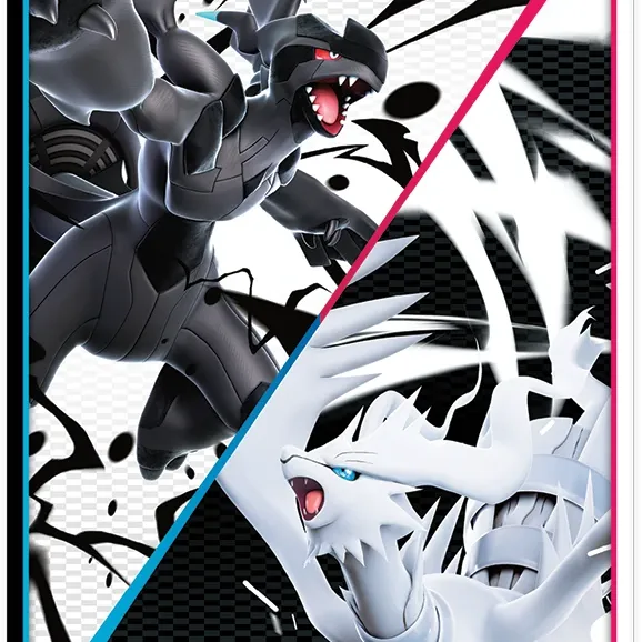 Pokémon - Escarlate e Violeta 10.5 - Fogo Branco e Raio Preto - Unova Poster Collection (Inglês)