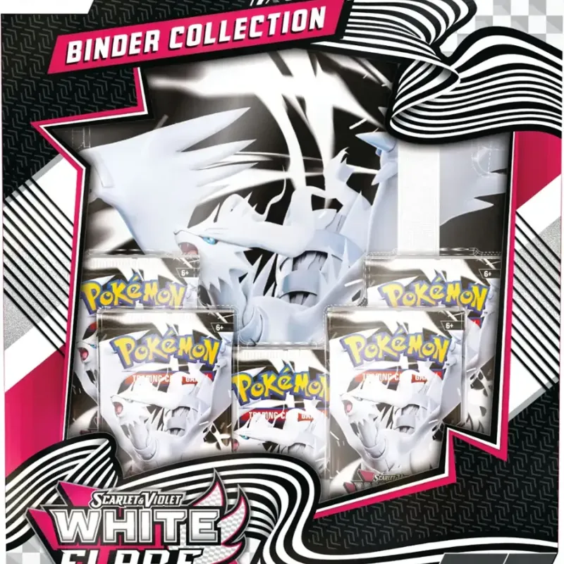 Pokémon - Escarlate e Violeta 10.5 - Fogo Branco e Raio Preto - White Flare Binder (Inglês)