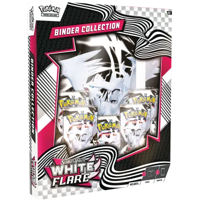 Pokémon - Escarlate e Violeta 10.5 - Fogo Branco e Raio Preto - White Flare Binder (Inglês)