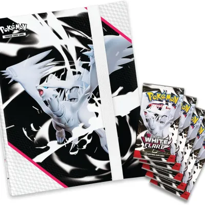 Pokémon - Escarlate e Violeta 10.5 - Fogo Branco e Raio Preto - White Flare Binder (Inglês)