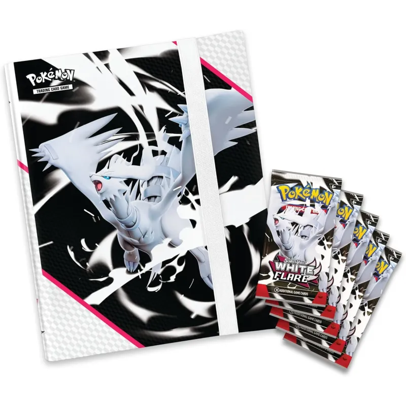 Pokémon - Escarlate e Violeta 10.5 - Fogo Branco e Raio Preto - White Flare Binder (Inglês) Pokémon - Escarlate e Violeta 10.5 - Fogo Branco e Raio Preto - White Flare Binder (Inglês)