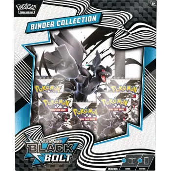 Pokémon - Escarlate e Violeta 10.5 - Fogo Branco e Raio Preto - Black Bolt Binder (Inglês)