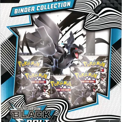 Pokémon - Escarlate e Violeta 10.5 - Fogo Branco e Raio Preto - Black Bolt Binder (Inglês)