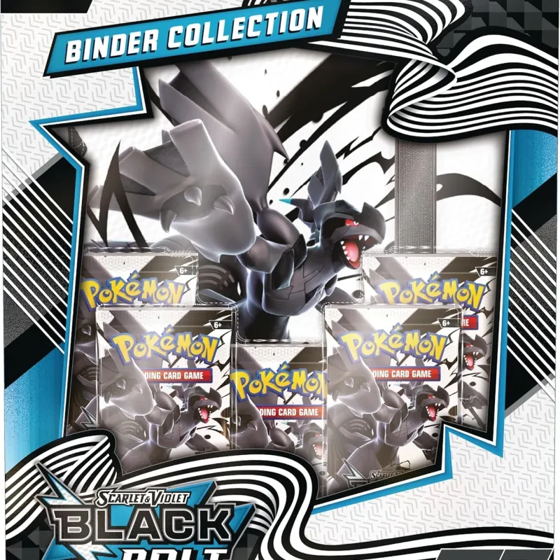 Pokémon - Escarlate e Violeta 10.5 - Fogo Branco e Raio Preto - Black Bolt Binder (Inglês)