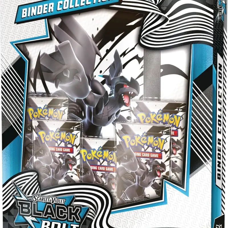 Pokémon - Escarlate e Violeta 10.5 - Fogo Branco e Raio Preto - Black Bolt Binder (Inglês)