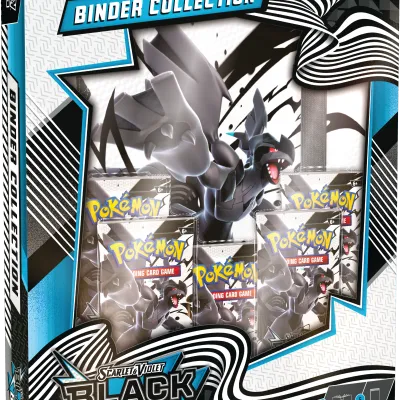 Pokémon - Escarlate e Violeta 10.5 - Fogo Branco e Raio Preto - Black Bolt Binder (Inglês)