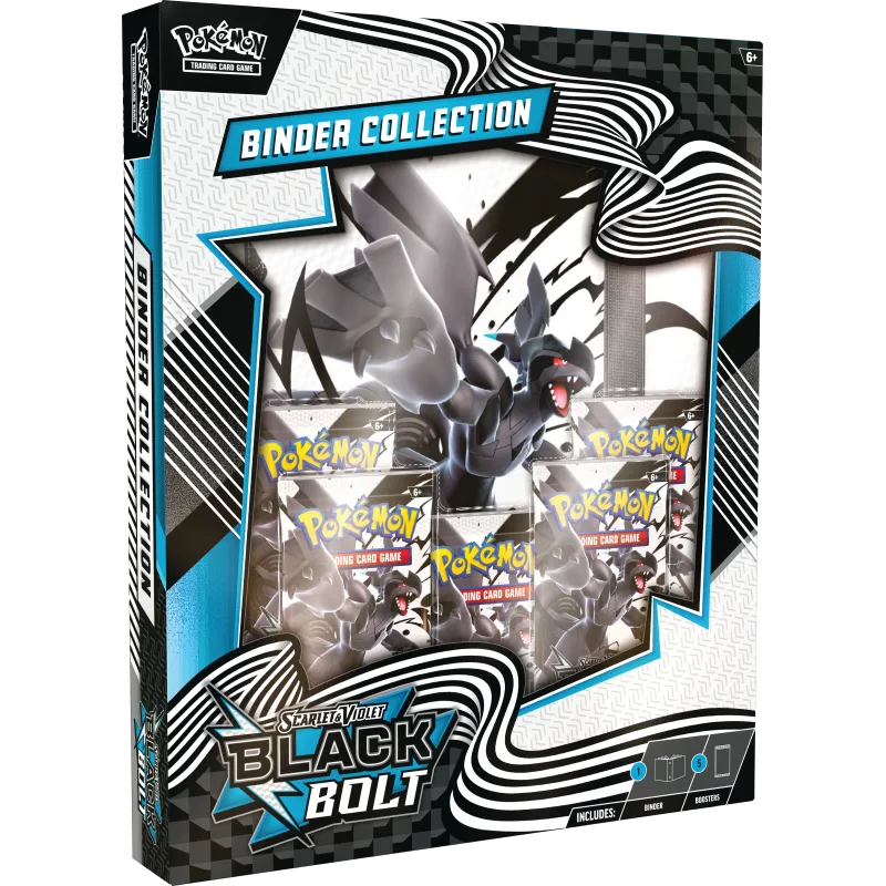 Pokémon - Escarlate e Violeta 10.5 - Fogo Branco e Raio Preto - Black Bolt Binder (Inglês) Pokémon - Escarlate e Violeta 10.5 - Fogo Branco e Raio Preto - Black Bolt Binder (Inglês)