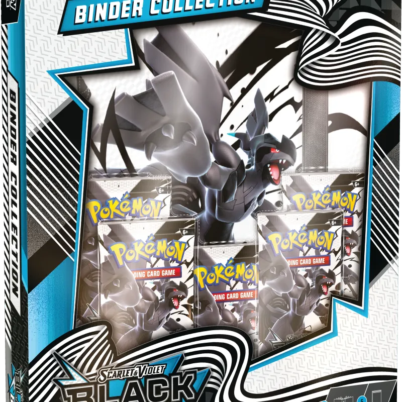 Pokémon - Escarlate e Violeta 10.5 - Fogo Branco e Raio Preto - Black Bolt Binder (Inglês)